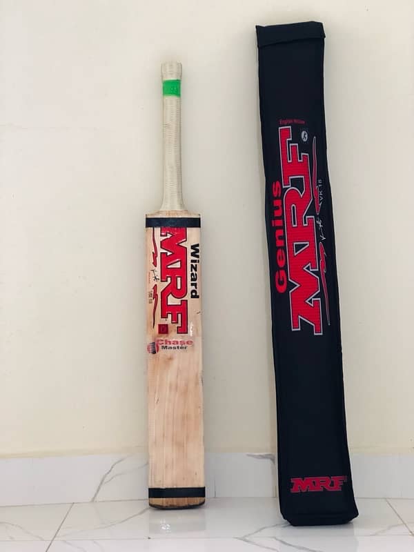 MRF English Willow Bat | MRF virat Kohli Chase Master Bat | 1