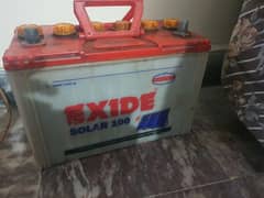 exide solar betery