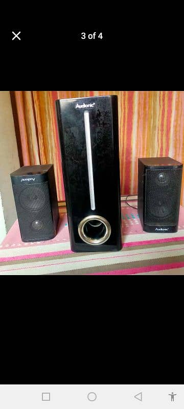 Audonic woofer amplifier and speaker 0