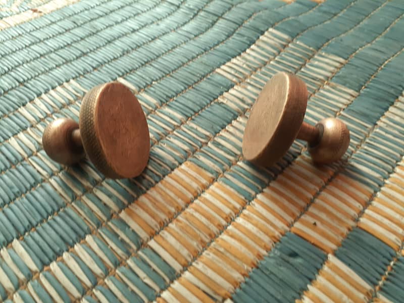 Antique Handcrafted Brass Paperweights 1