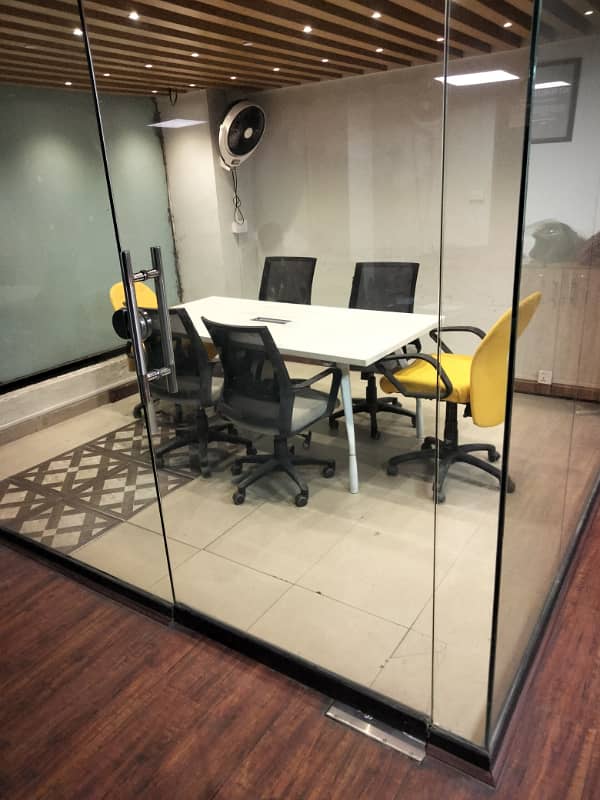 Fully furnished office for rent with services 1