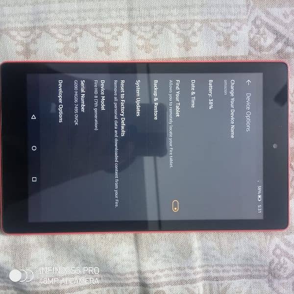 Amazon kindle fire HD 8 (7th Gen) with Alexa 4