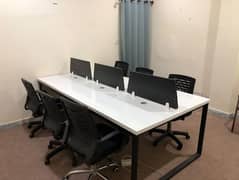 6 person work station available for sale in Hostel City