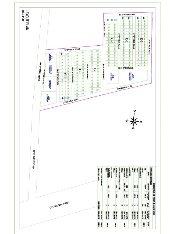 1 Year Instalment Plot on 40ft Road Face West Open Plot in REHMANI COTTAGES 29