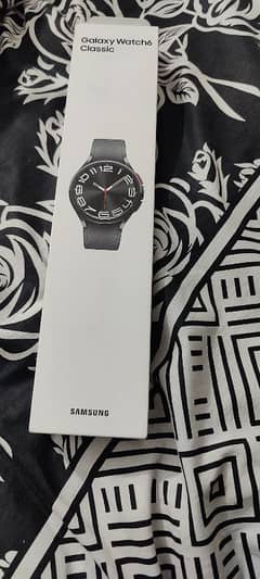 Samsung watch 6 classic 44 mm black