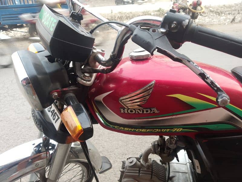 2022 model honda 70cc bike all ok orignal 0