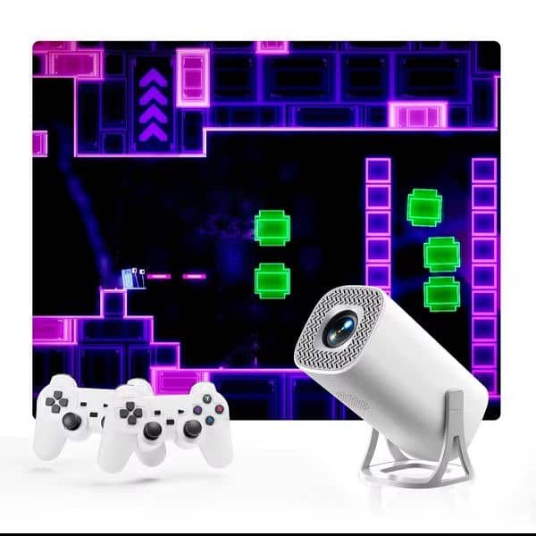 S40MAX Android 11 Gaming Projector 64GB TFCardWirelessGamingController 3