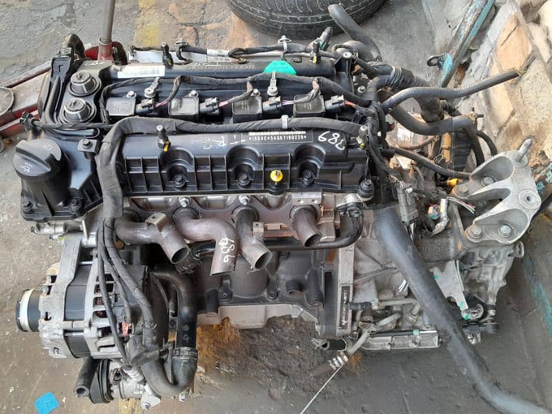 MG zs 1.5cc complete engine with transmission 2