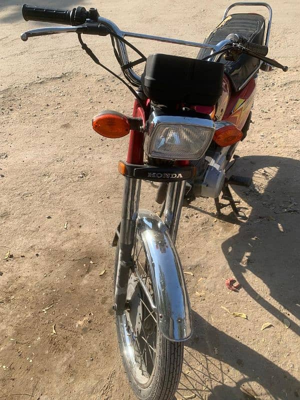 Honda CG 125 2021 Model Karachi No. . . 3