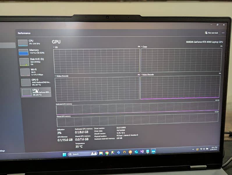 Lenovo Legion 5 15ARP8 – RTX 4060, Ryzen 7, 16GB DDR5 5