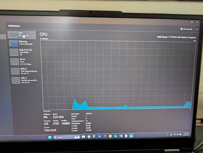 Lenovo Legion 5 15ARP8 – RTX 4060, Ryzen 7, 16GB DDR5 6