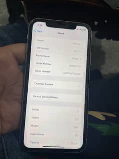 Iphone 11 PTA Approved  128 GB Water pack