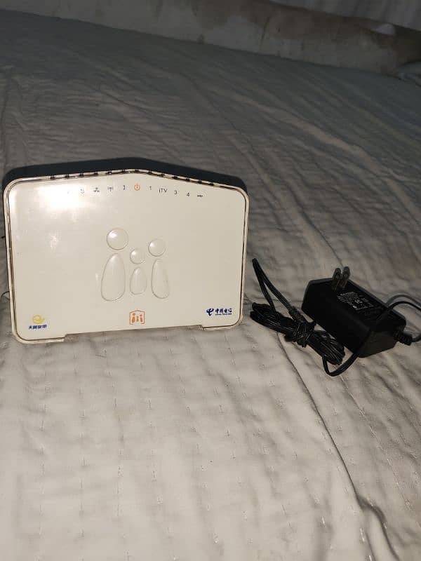 Huawei Fiber Optic Router GPon With Adopter 1