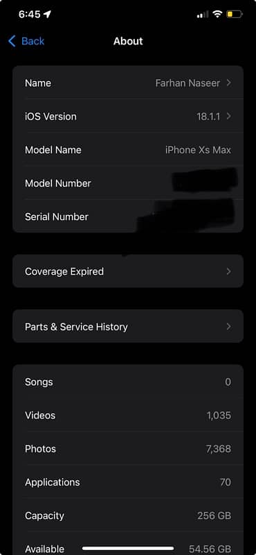 iPhone XS Max 256gb Dual PTA Approved 1