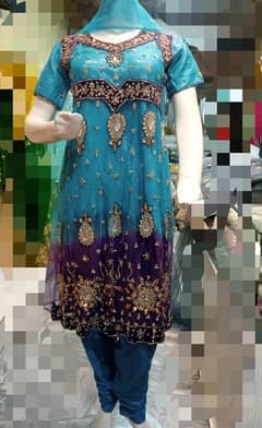 displayed dresses in boutiques with elegant handwork