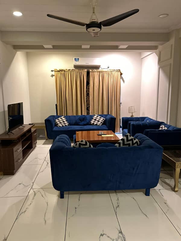 1 BED FURNISHED APARTMENT AVALIABLE FOR RENT IN BAHRIA HEIGHTS 1 0