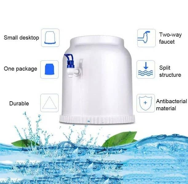 White ABS Water Dispenser Available with Free Delivery 2