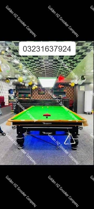 SNOOKER TABLE | RILEY SNOOKER TABLE | BILLIARD | GOLDEN HZ 0