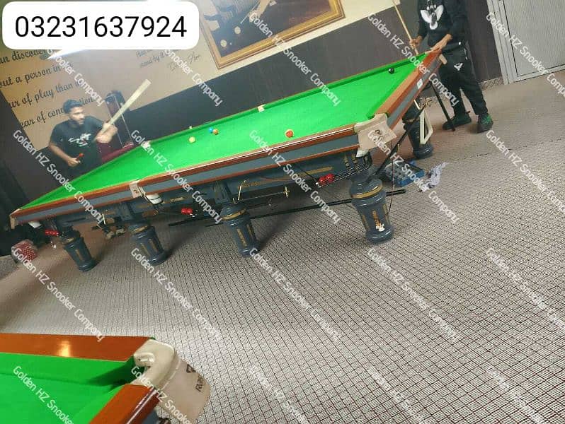 SNOOKER TABLE | RILEY SNOOKER TABLE | BILLIARD | GOLDEN HZ 4