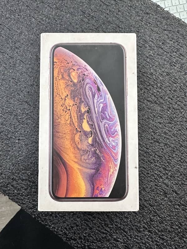 iPhone XS 256 gb pta approved 100 battery  health with  box 2