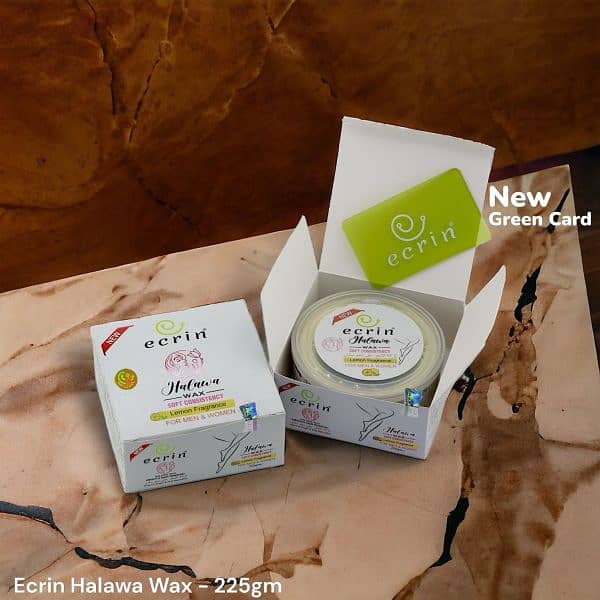 Ecrin Organic Halawa Wax - Lemon & Sugar 100% original ( Free Deliver 1