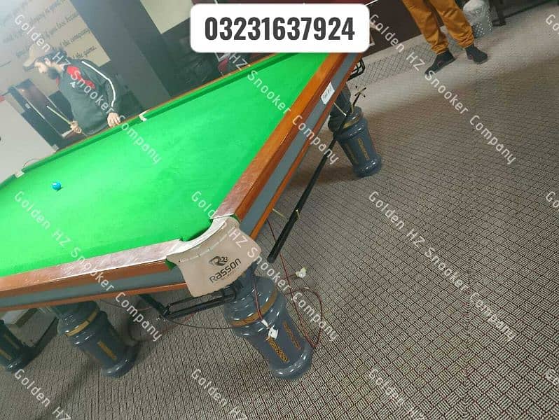 SNOOKER TABLE | RILEY SNOOKER TABLE | BILLIARD | GOLDEN HZ 4