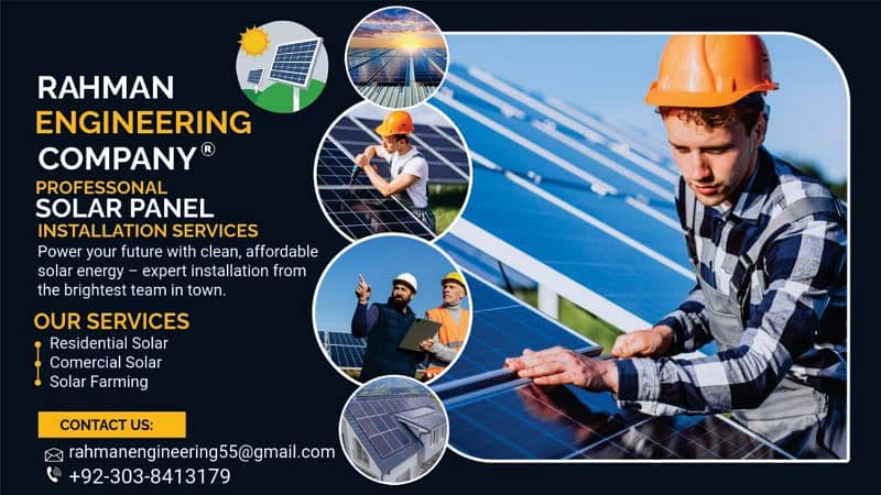 Rahman Engineering Company(R) Professional solar panel installers 0