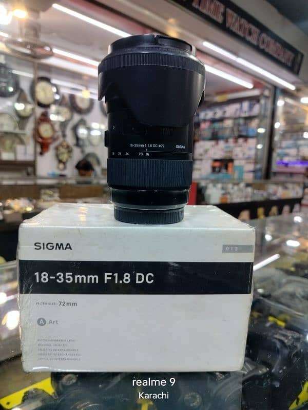 Sigma 18-35mm F/1.8 Art | Canon Mount | Canon 18-35mm 2