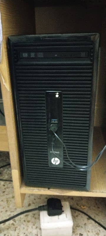 Gaming PC I3 6th gen HP 22 inch monitor 5