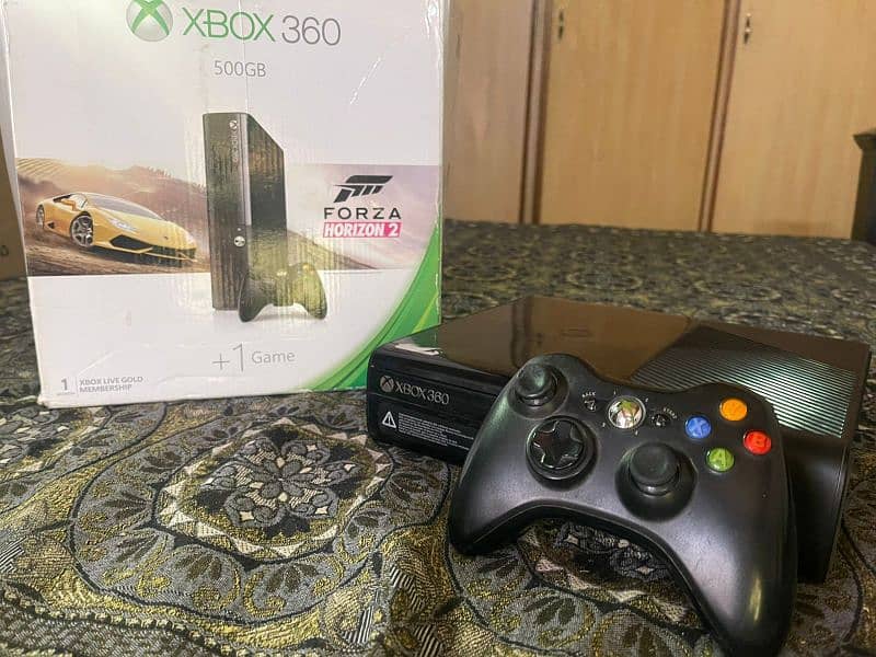 Xbox 360 (500gb) with kinect 0