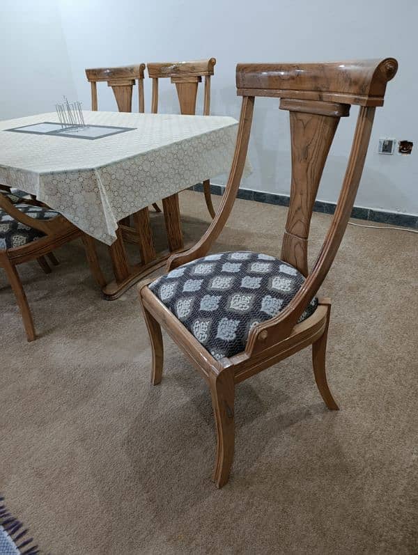 Brand new dinning table with 8 chairs 4