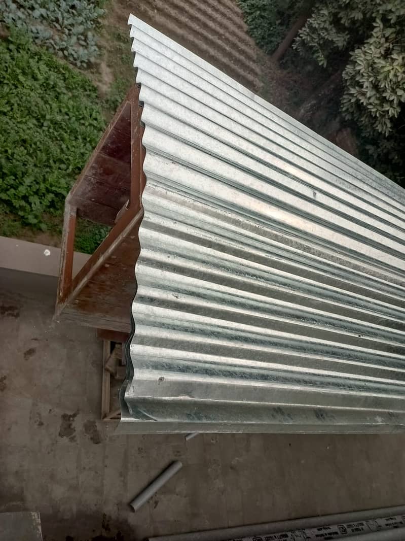 Corrogated GI Metal Sheets- BRAND NEW - Surplus from Job 1