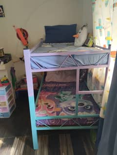 Double decker bunk bed for children