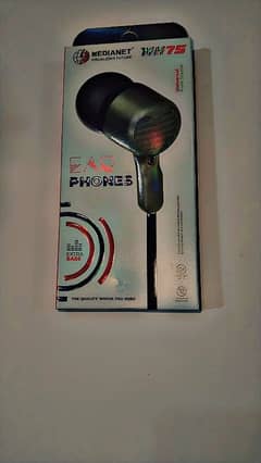 MH75 Earphones – Extra Bass