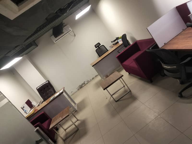 Vip fully furnished office for rent with services 2