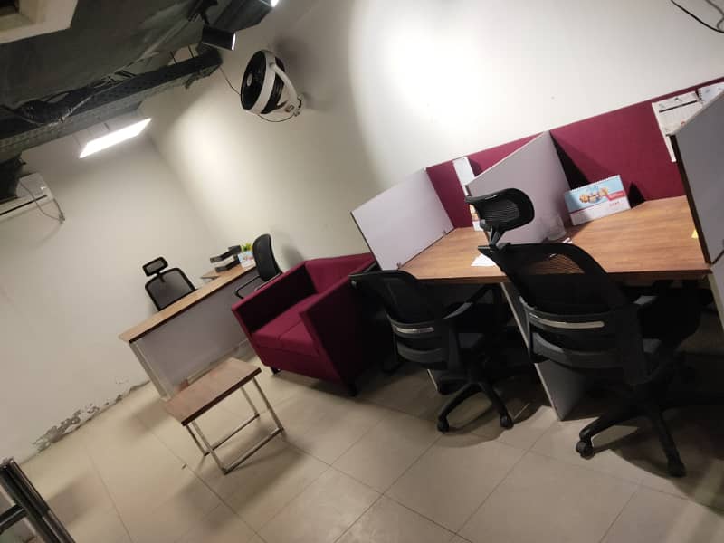 Vip fully furnished office for rent with services 3