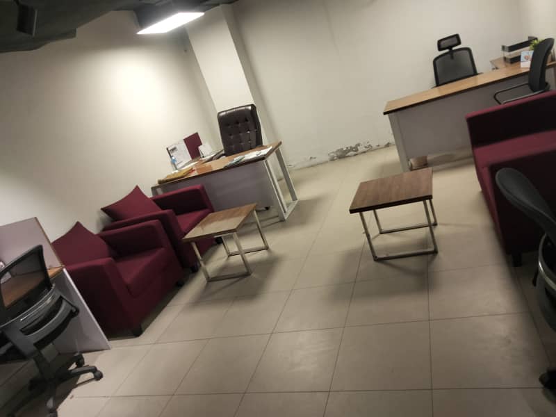 Vip fully furnished office for rent with services 4