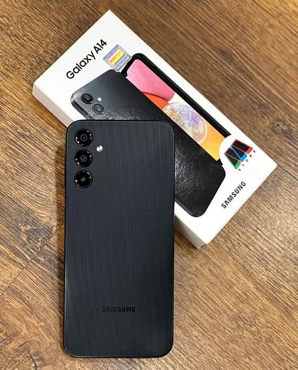 Samsung A14 With Box 0