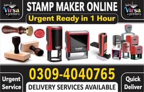 Paper Embossed Stamp Maker Letterhead Printing Rubber Stamp Making