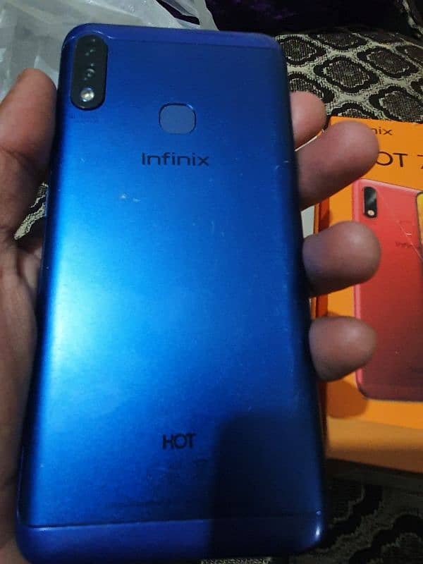 infinix hot 7 Pro 4/64 with box only 2