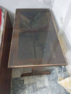 used wardrobe and devider center table for sale