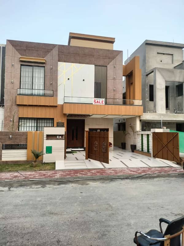 10 Marla Luxury Brand New Modern Style House Available For Sale In IRIS Block Sector C Bahria Town Lahore 0