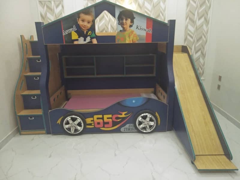 Bunk bed, kids ,furniture, baby bunker, Triple , double | 03234921584 6