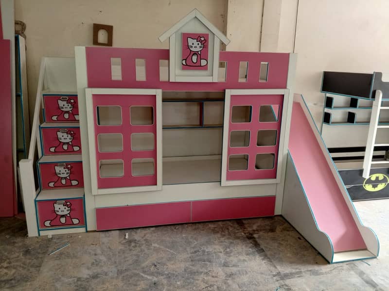 Bunk bed, kids ,furniture, baby bunker, Triple , double | 03234921584 14