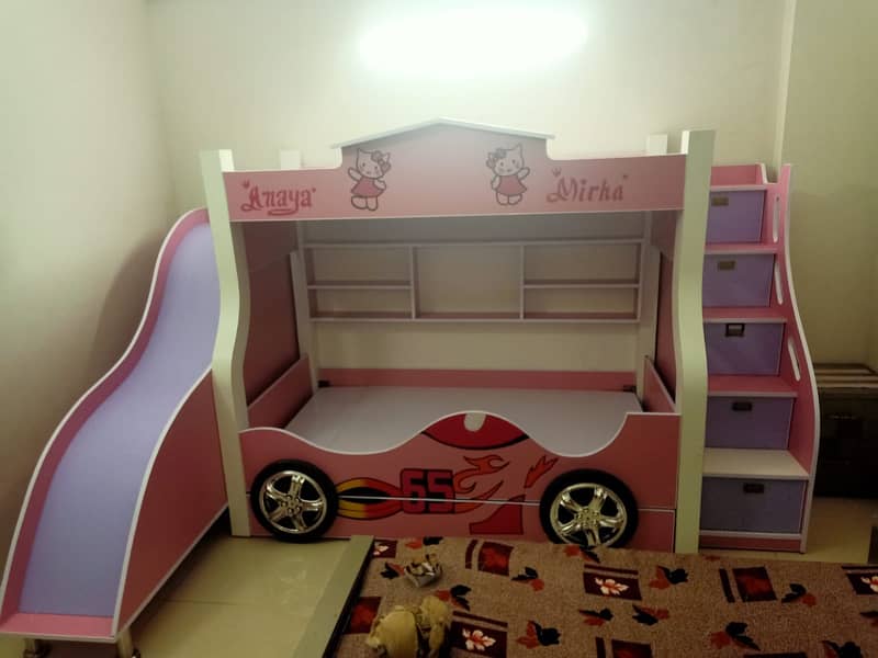 Bunk bed, kids ,furniture, baby bunker, Triple , double | 03234921584 5