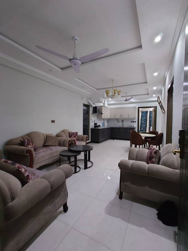 2 Bed Fully Furnished Apartment (Flat) Available For Rent In E11 Islamabad 3