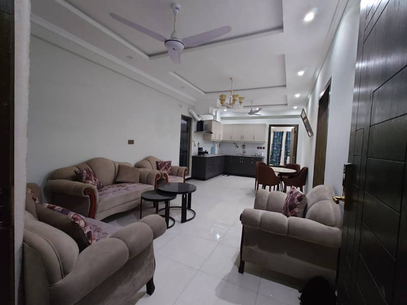 2 Bed Fully Furnished Apartment (Flat) Available For Rent In E11 Islamabad 0