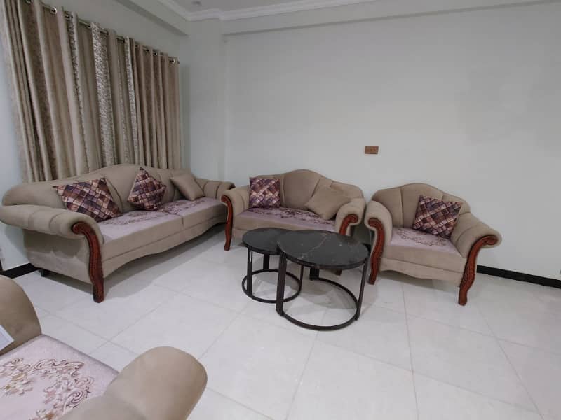 2 Bed Fully Furnished Apartment (Flat) Available For Rent In E11 Islamabad 4