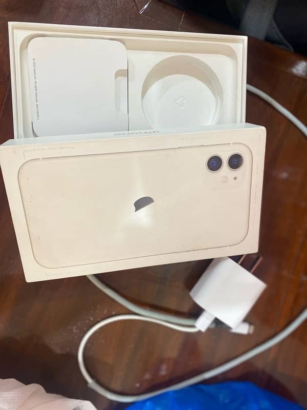 Iphone 11 PTA Approved 64GB with charger and box 4