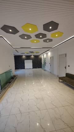 1ST FLOOR OFFICE FOR RENT, 1 WASHROOM, MAIN BOULEVARD APPROACH, SEELING, MARBLE ON FLOOR